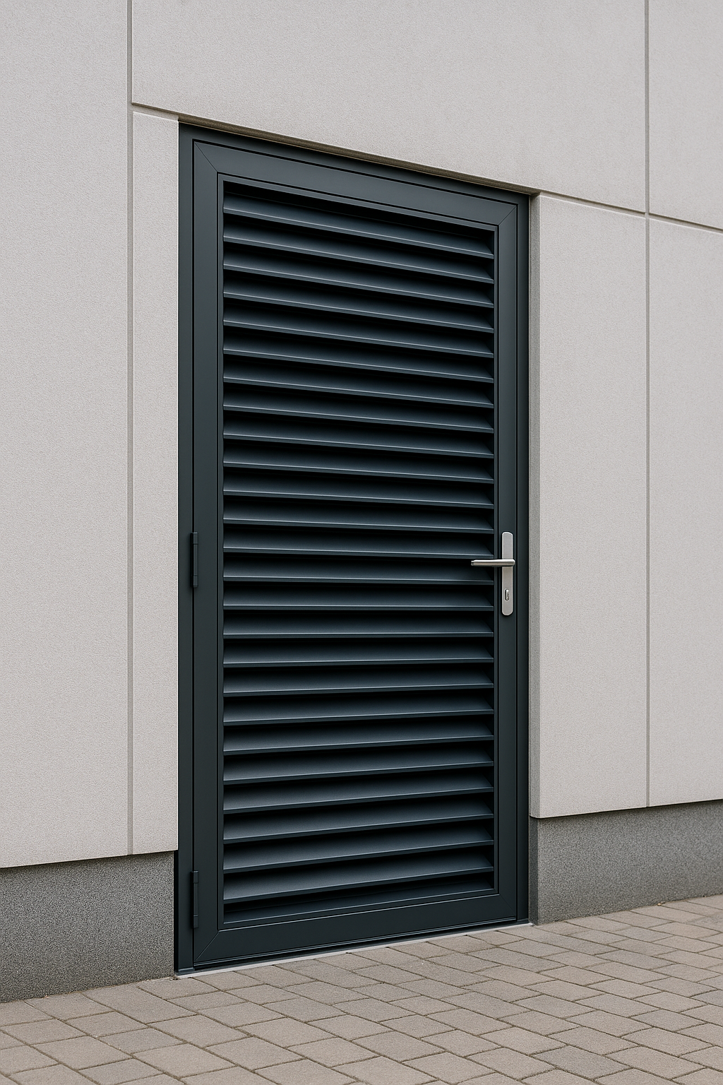 aluminium louvred doors - professional louvred doors available in Bradford from UK manufacturers